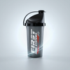 BLACK PLASTIC SHAKER 500 ml